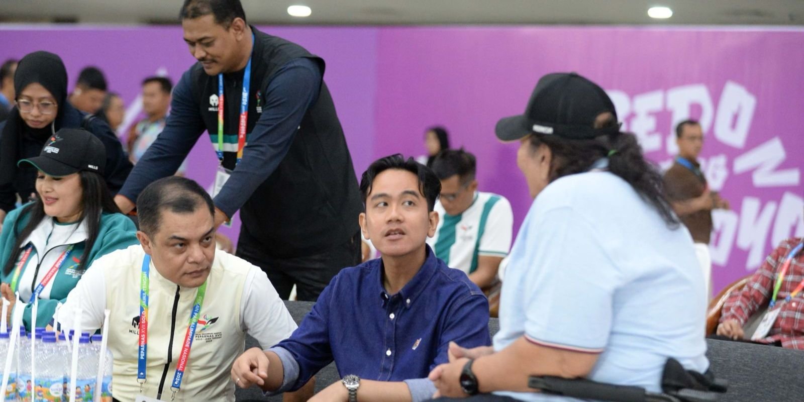 Gibran Janjikan Lanjutkan Proyek Paralympic Coaching Middle