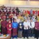 Semarak Hardiknas di Disdik Provinsi Sumsel, Senam Kreasi dan Stand Up Comedy Pererat Kebersamaan