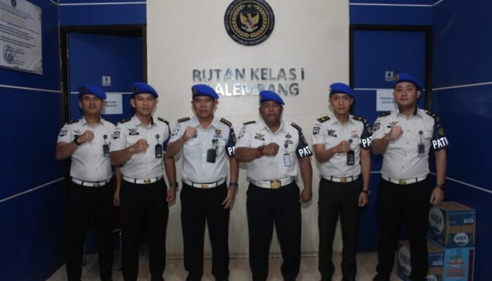 Perkuat Pengawasan Internal, Kanwil Ditjenpas Sumsel Gelar Sidak di Rutan Kelas I Palembang