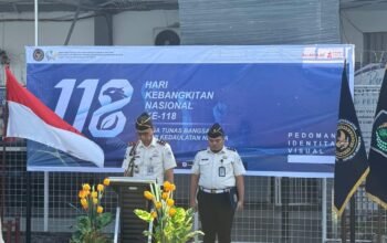 Rutan Kelas I Palembang Laksanakan Upacara Peringatan Hari Kebangkitan Nasional Ke-118