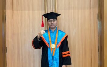 Dari Desa Tepencil ke Gelar Magister Hukum, Perjalanan Alan Jaya Saputra Menolak Menyerah