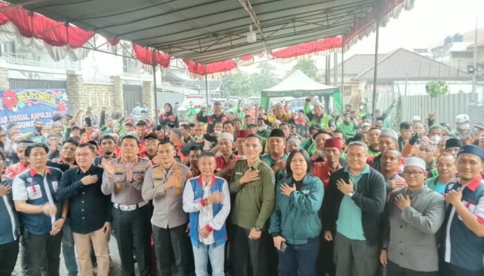 Kapolda Sumsel Salurkan Sembako, DPW ADO Angkat Kisah Perjuangan Driver Ojol