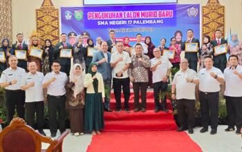 Kukuhkan 400 Siswa Baru, SMAN 17 Palembang Perkuat Pendidikan Karakter dan Bidik Perguruan Tinggi Favorit