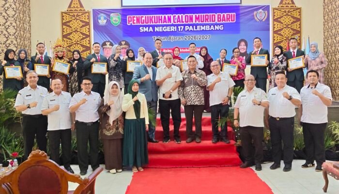 Kukuhkan 400 Siswa Baru, SMAN 17 Palembang Perkuat Pendidikan Karakter dan Bidik Perguruan Tinggi Favorit