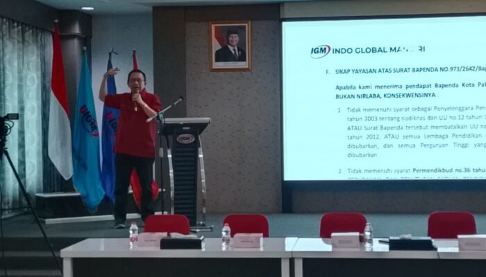 APPTISI Sumsel Soroti Kebijakan PBB Pemkot Palembang, Tegaskan Lahan dan Bangunan Pendidikan Bukan Objek Pajak